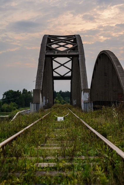 Humpbacked bridge The bridge across the Volga One of the oldest reinforced concrete bridges