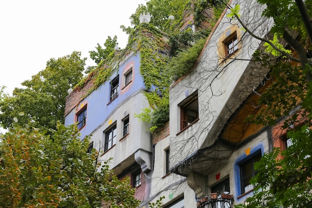 Hundertwasserhaus in Wenen, Oostenrijk