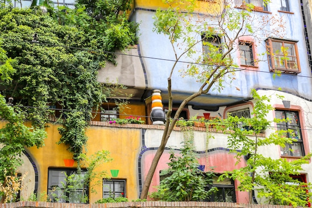 Hundertwasserhaus in Vienna Austria