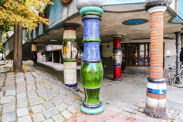 Hundertwasserhaus in Vienna Austria