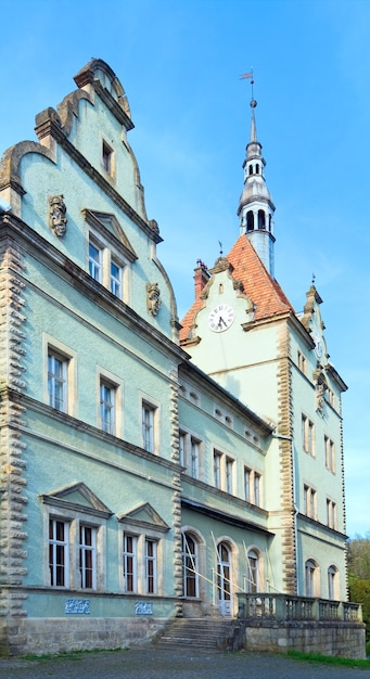 Hunting castle of Count Schonborn in Carpaty (in the past - Beregvar) Village (Zakarpattja Region, Ukraine). Built in 1890.