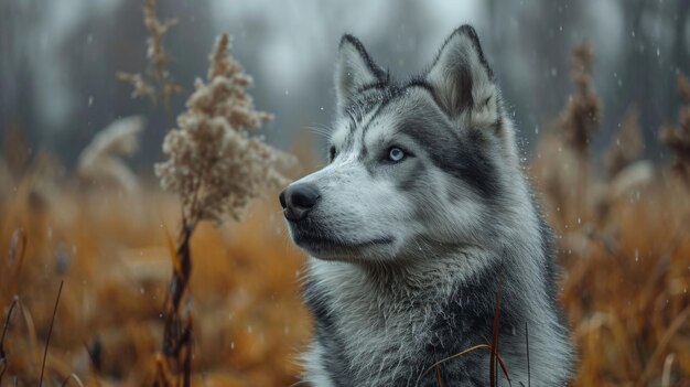 Husky portrait