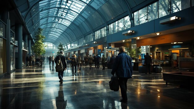 Hustle and Bustle of Airports