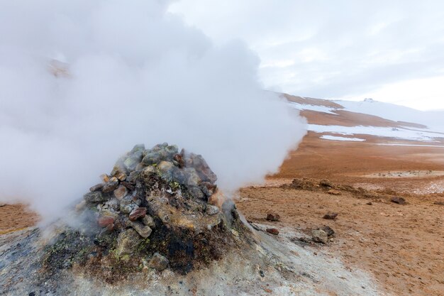 Hverir IJsland