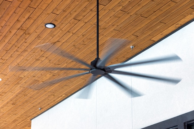 HVLS ceiling fan big fans for hot air cooling