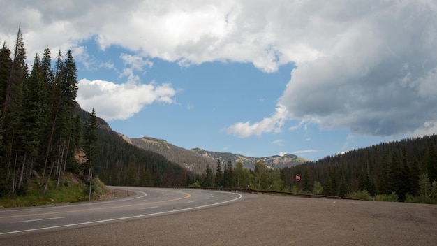 Hwy 160 a pagosa springs, colorado.