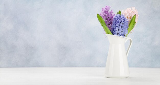 Hyacint bloemen boeket