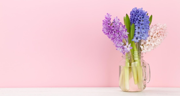 Hyacint bloemen boeket