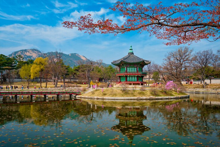향원정 관, 경복궁, 서울, 대한민국