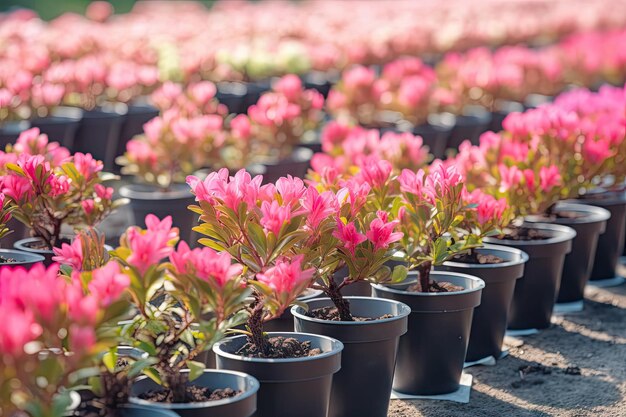 アジサイ温室植物花苗園オランダ