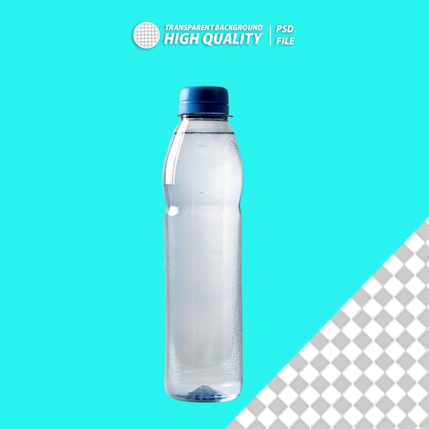 hydrate bottel on transparent background