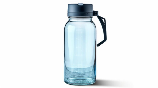 Hydration Bottle on White Background