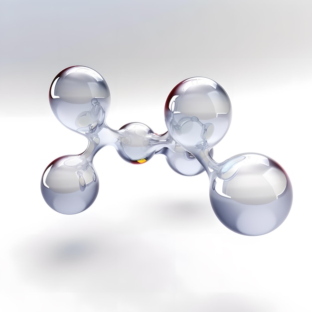 Hydrazine N2H4 Molecule Chemistry Glass design