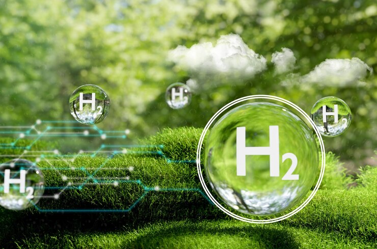 hydrogen energy and hydrogen power zero emission concept