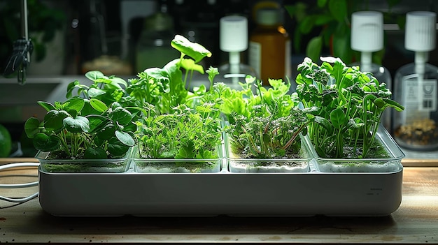 Hydroponic Tray Setup