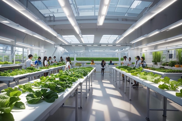 Hydroponics and Agriculture in Futuristic Science Classrooms Sustainable Learning