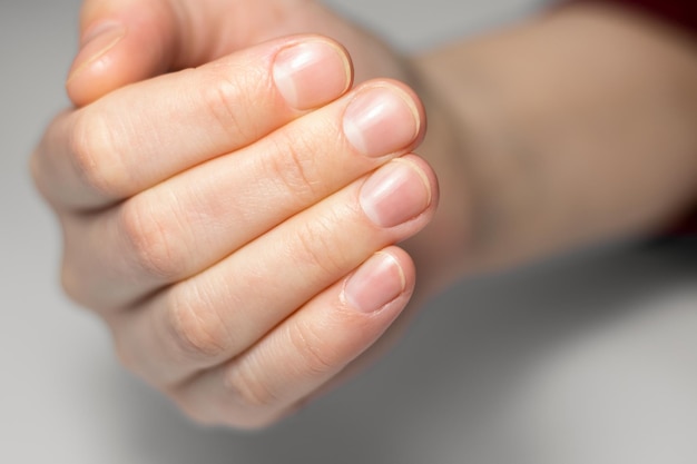 Hygiënische manicure Schone en veilige manicure Mooie handen Manicure zonder gellak