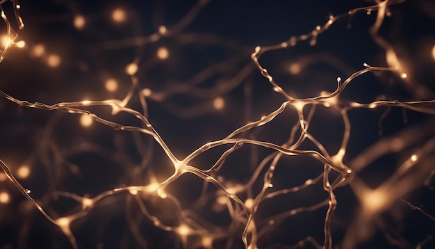 Гиперреалистическое абстрактное представление нейронов