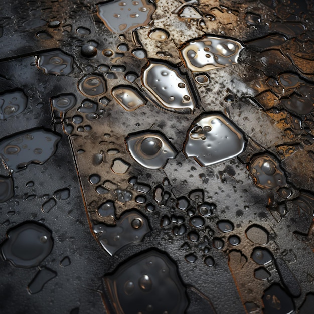 Foto texture metalliche iper realistiche generate dall'ai