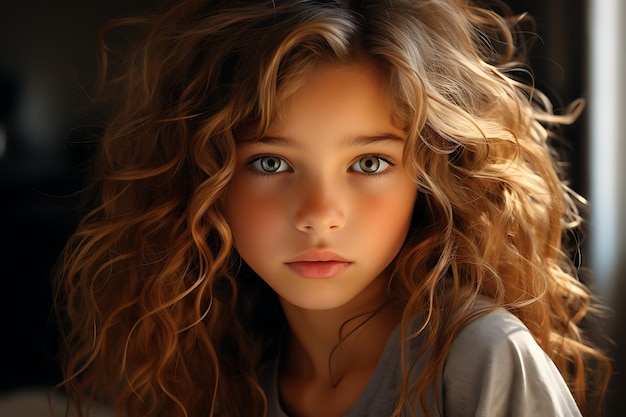 hyper realistic photo of a beautiful girl AI generated