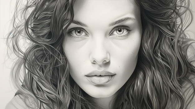 Hyper Realistic Portrait Drawing