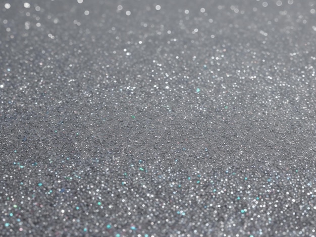 hyper realistic silver glitter background