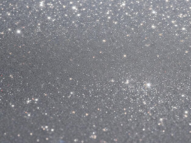 hyper realistic silver glitter background