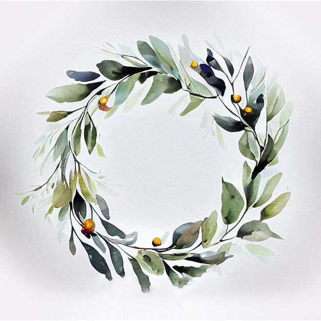 Hypericum Berry large wreath