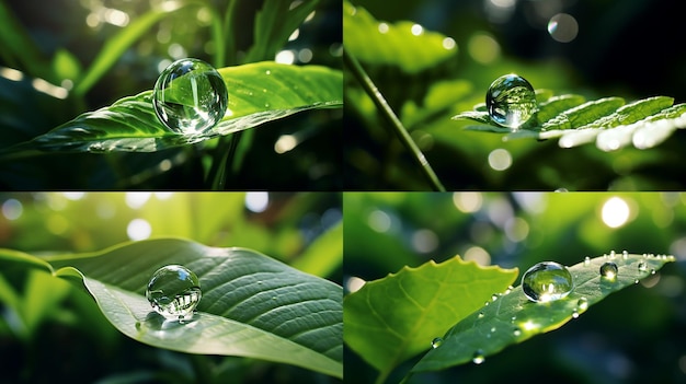 Hyperrealistic generating images of beautiful plants