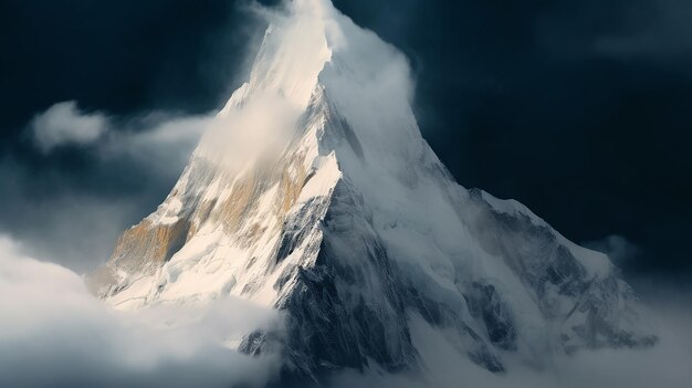 Hyperrealistic Mountain Photography at High Resolution