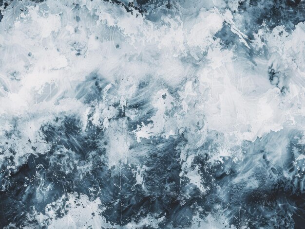 Photo hyperrealistic natural look abstract watercolor background with dark blue and white colors smoke tex