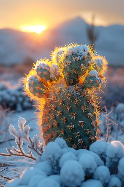 hyperrealistic photo of a fantasy abstract golden cactus of each color looks beautiful in the mornin