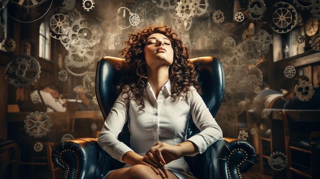 Photo hypnotherapy technique hd 8k wallpaper stock photographic image