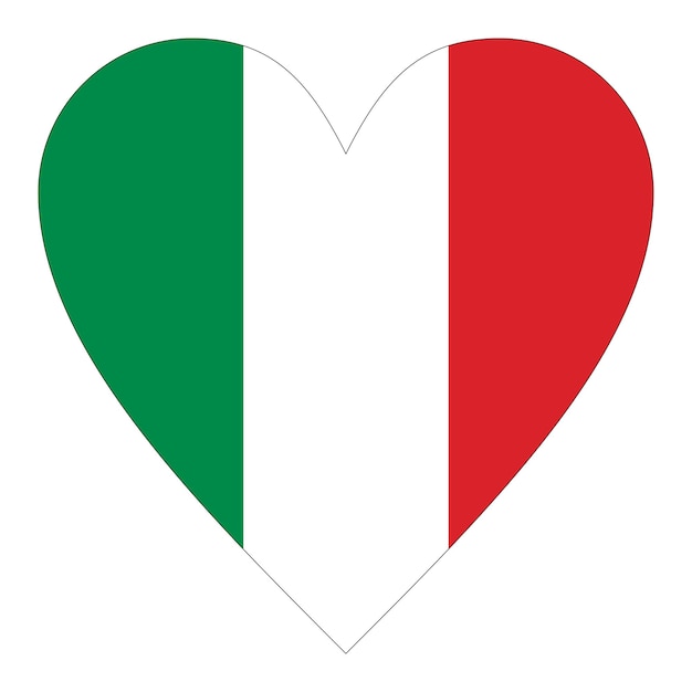 Foto amo l'italia png trasparente