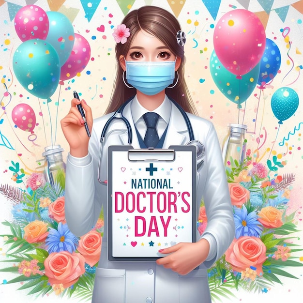 Photo i made this design on the occasion of national doctors day