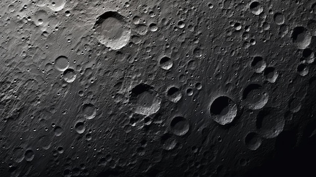 Photo iapetus moon surface texture background