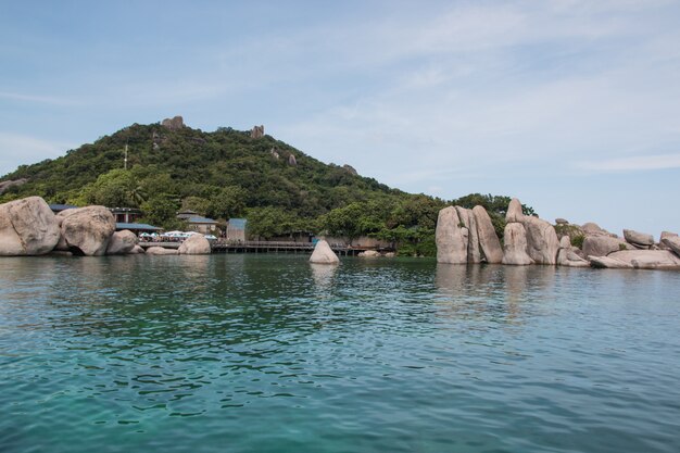 Photo iasland in the sea