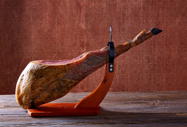 Iberian ham pata negra from Spain