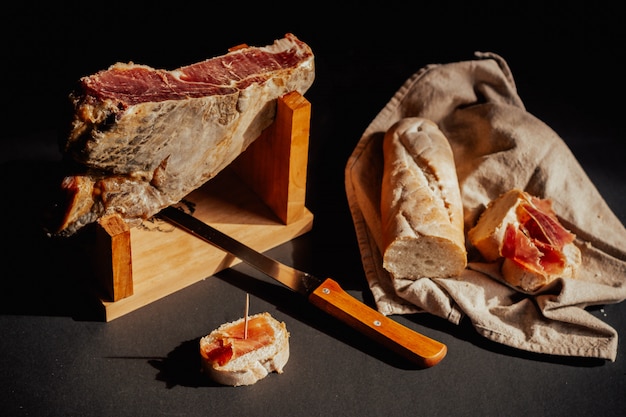 Iberische Ham Met Brood