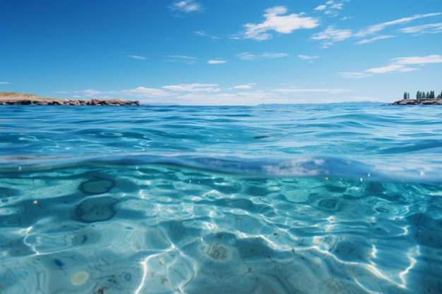 Ибица Aigues Blanques Aguas Blancas Пляж в Санта-Эулалии Балеарские острова Испании Фото высокого качества