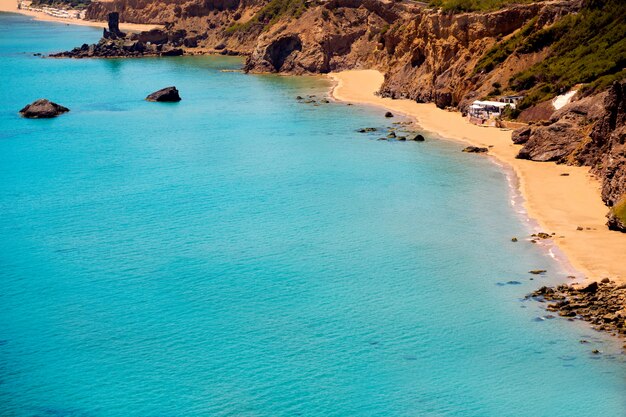 Ibiza Aigues Blanques Aguas Blancas Beach at Santa Eulalia