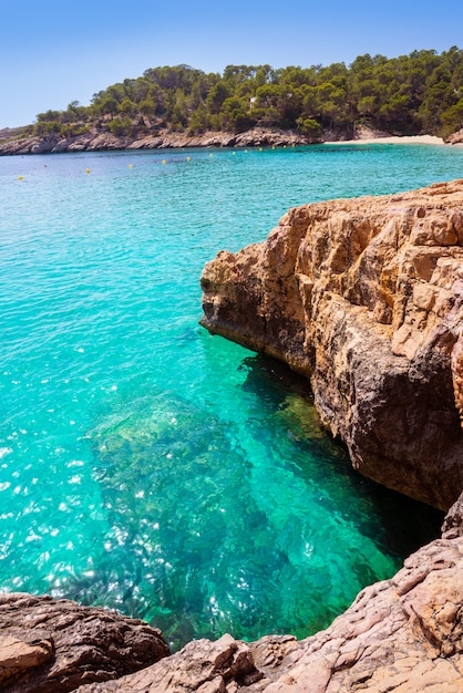 Ibiza cala salada en saladeta in balearen