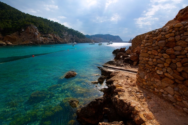 Ibiza Port de Benirras op de Balearen