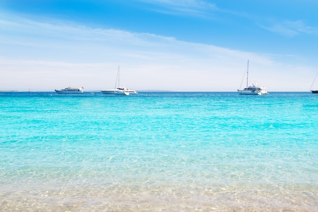 Ibiza Ses Salines south turquoise beach