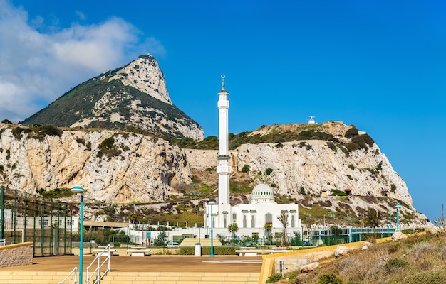 Ibrahim-al-Ibrahim Mosque at Europa Point in Gibraltar, a British overseas territory