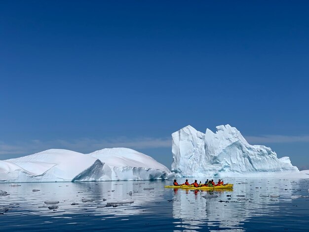 Ice of antarctica