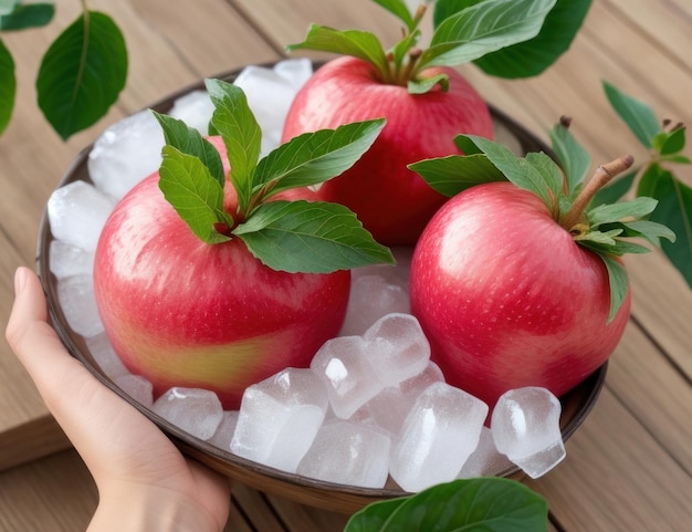 Ice apple fruit