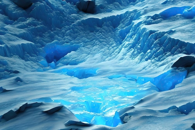 氷, 背景, 亀裂, グランジ, 青, テクスチャ, 壁紙