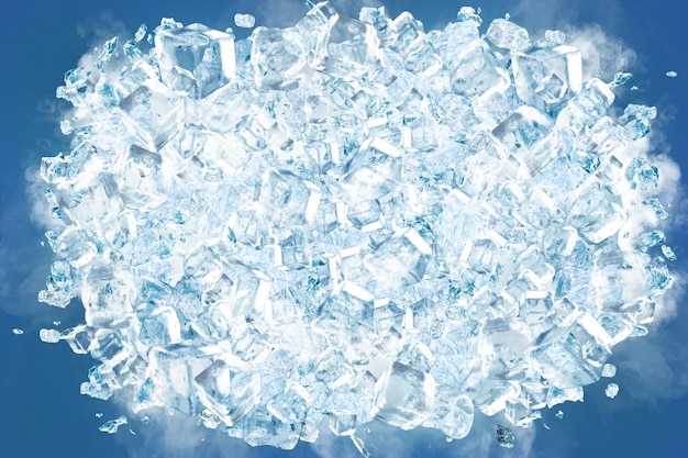 Photo ice background