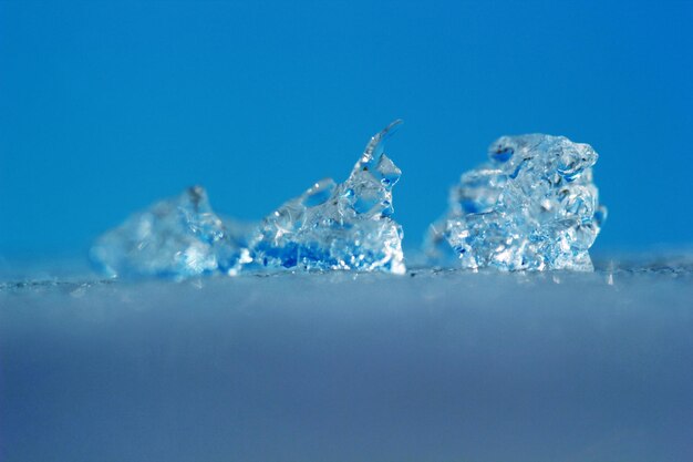 写真 氷の背景